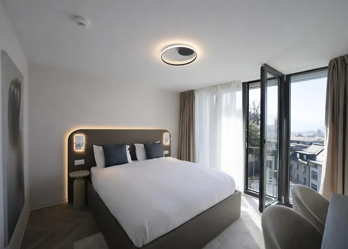 Visionapartments Leonhardstrasse - Contactless Check-in Апарт-отель 3*